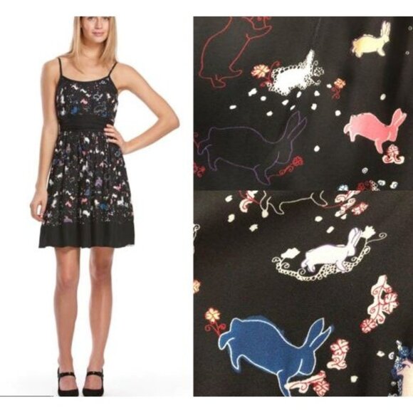 Erin Fetherston for Target Spaghetti Strap Bunny Dress  Size 11 Jumior - Picture 1 of 8